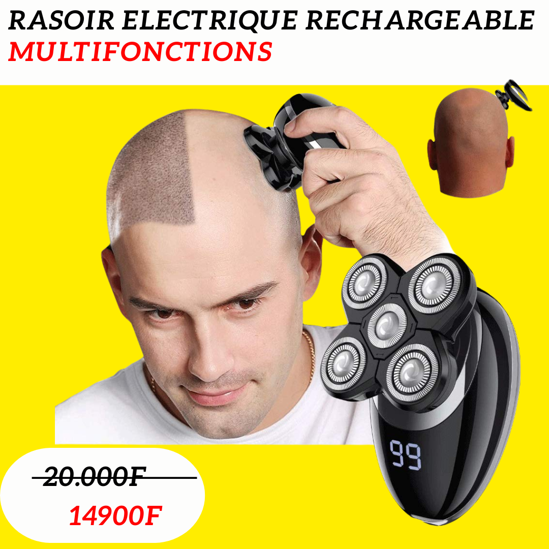 Rasoir Electrique Rechargeable Multifonctions 4 en1  Dernière Génération 👇👇👇 +228 91 36 36 92